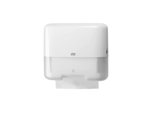 Dispenser TORK tørk singlef mini H3 hvit 